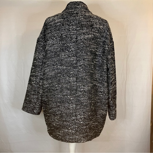 H&M Tweed Single Button Jacket Blazer Womens Size 10 - Picture 5 of 14